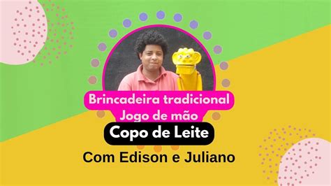 po de leite brincadeira|Copo de Leite 